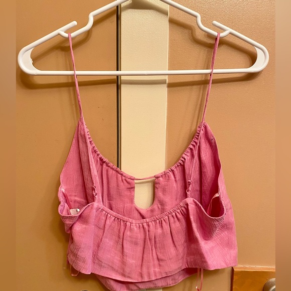 Pink Zara Crop Top - US L - Picture 7 of 9